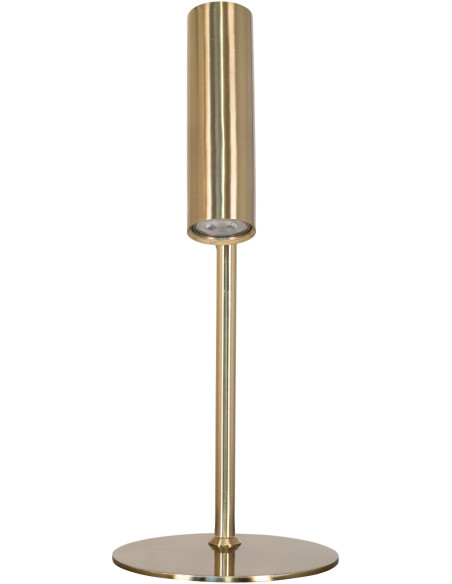Lampe à poser moderne design Hauteur 47 cm Métal Doré Effet laiton Paris - 3