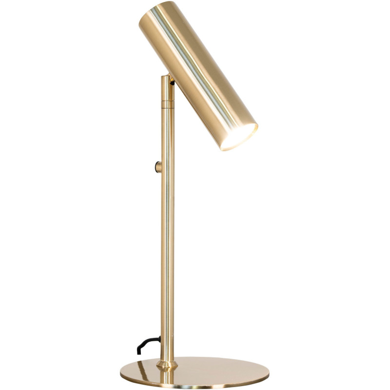 Lampe à poser moderne design Hauteur 47 cm Métal Doré Effet laiton Paris - 4