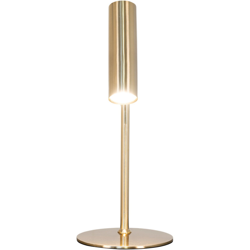 Lampe à poser moderne design Hauteur 47 cm Métal Doré Effet laiton Paris - 5