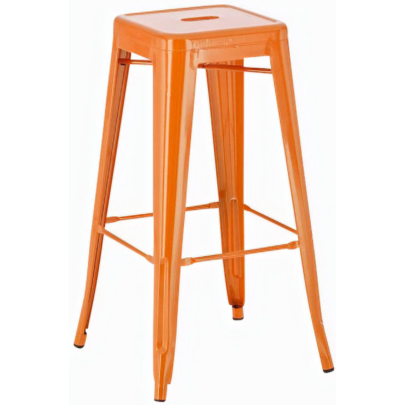 Tabouret de bar Sasha en Métal Orange - 1