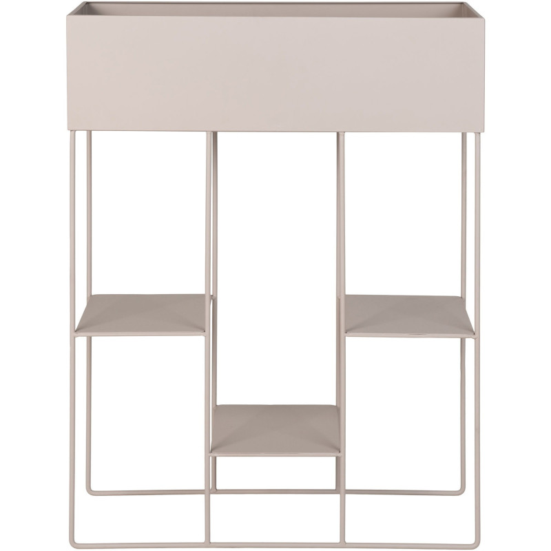 Jardinière d'intérieur moderne 3 étagères Métal Sable Rabo - 3