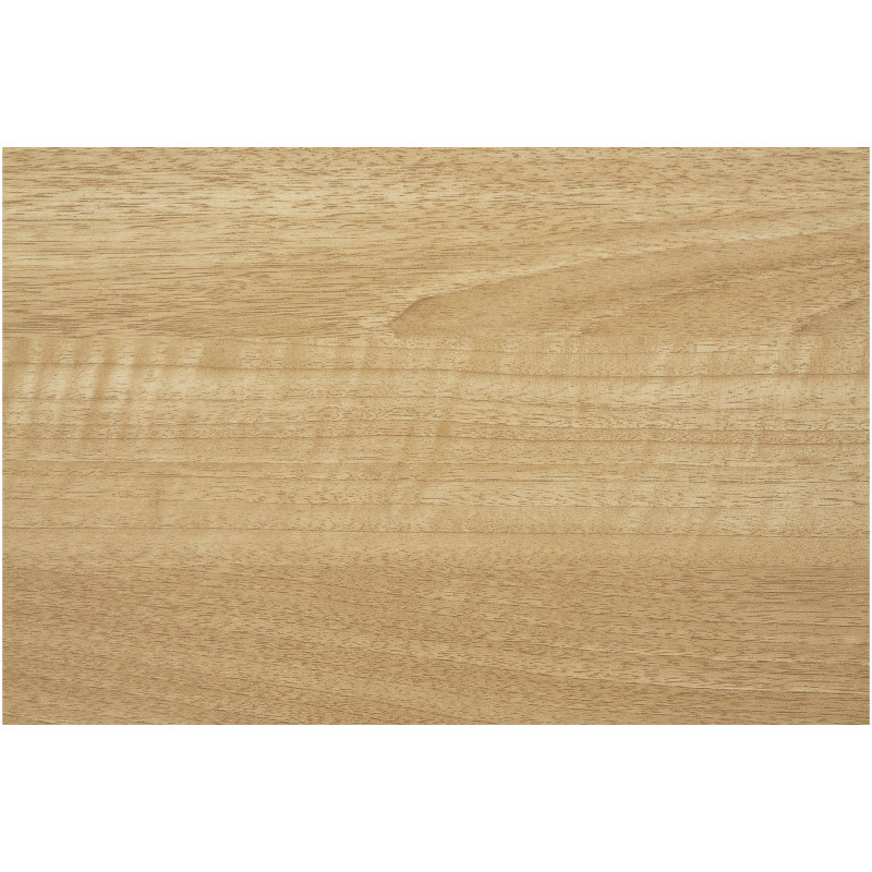 Table à manger bistrot moderne Carrée 2 personnes Bois MDF Mélamine Naturel Métal Noir Fano - 6