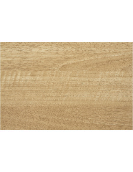 Table à manger bistrot moderne Carrée 2 personnes Bois MDF Mélamine Naturel Métal Noir Fano - 6