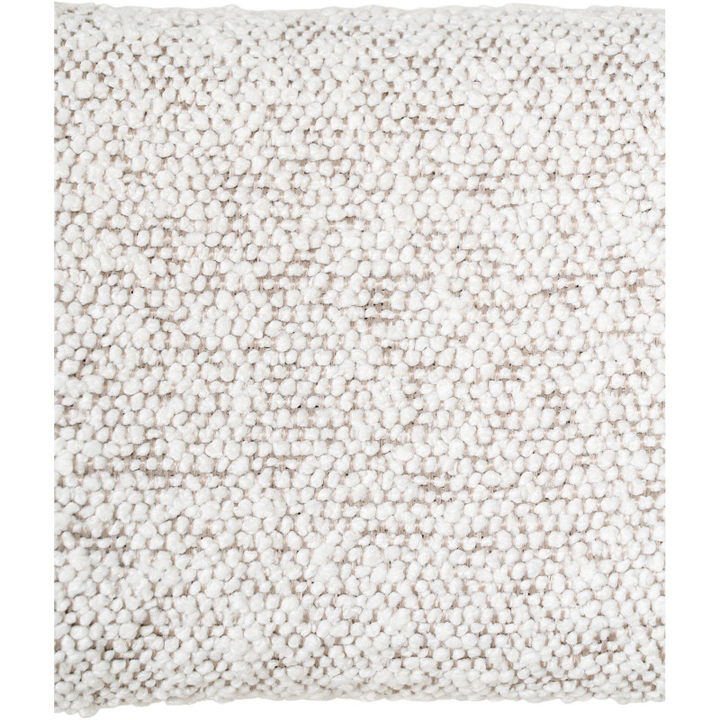 Chaise moderne bouclette Tissu Blanc Bouclé Métal Noir Badalona - 5