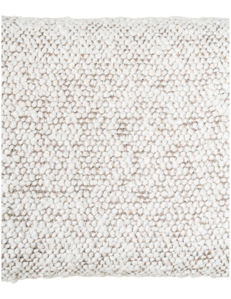 Chaise moderne bouclette Tissu Blanc Bouclé Métal Noir Badalona - 5