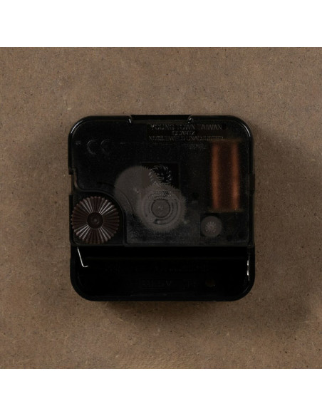 Horloge murale moderne Ronde 57 cm en Bois MDF Métal Naturel Escalona - 8