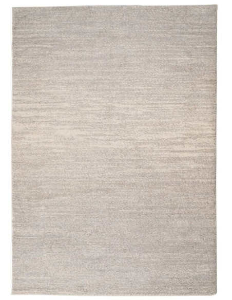 Grand Tapis douceur poils courts Rectangulaire 160x230 en Tissu Beige Sesma - 1