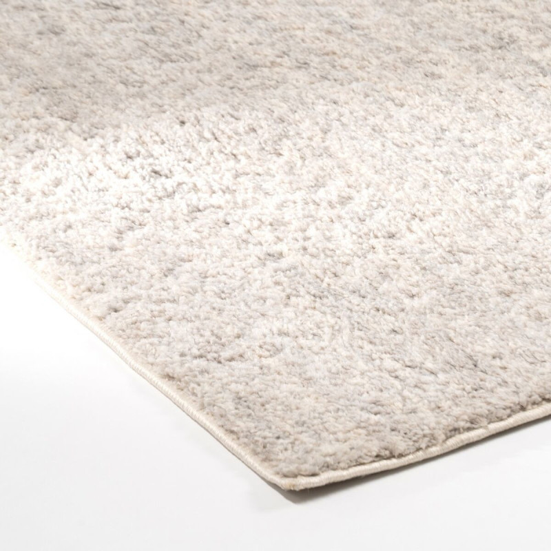 Grand Tapis douceur poils courts Rectangulaire 160x230 en Tissu Beige Sesma - 2