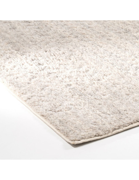 Grand Tapis douceur poils courts Rectangulaire 160x230 en Tissu Beige Sesma - 2