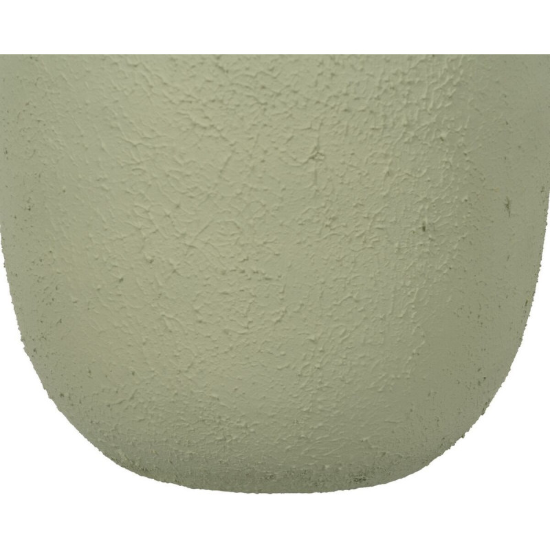 Grand Vase moderne 2 anses Amphore Hauteur 53 cm en Métal Vert Sauge Falces - 7