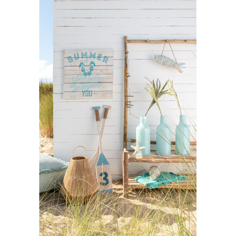 Lanterne photophore Dantya Hauteur 50 cm en Jute Naturel - 2