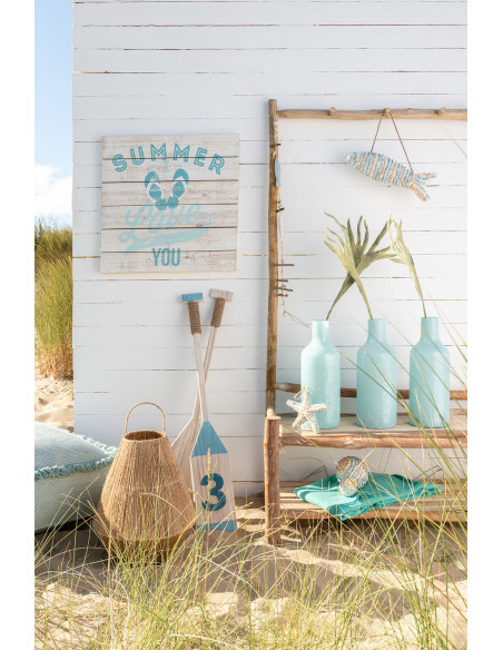 Lanterne photophore Dantya Hauteur 50 cm en Jute Naturel - 2