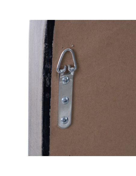 Miroir Mural Arrondi 106x94 en Résine Beige Archélia - 9