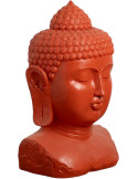 Statue Bouddha de jardin en résine terracotta 60,5 x 56 x 108 cm Alange