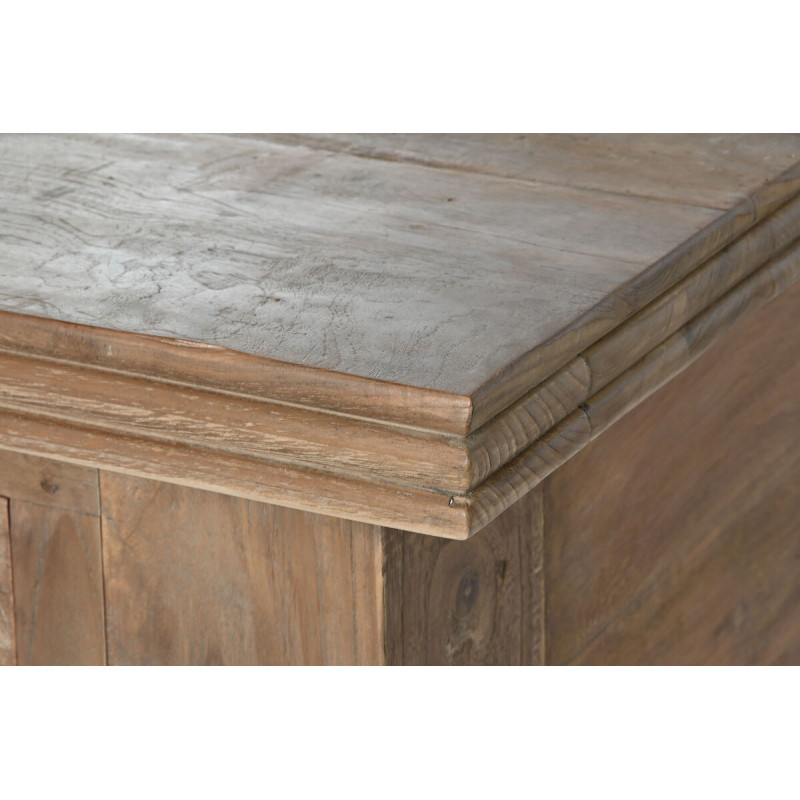 Grande console vintage 200 cm Rectangulaire en Bois de teck recyclé Naturel Terso - 5