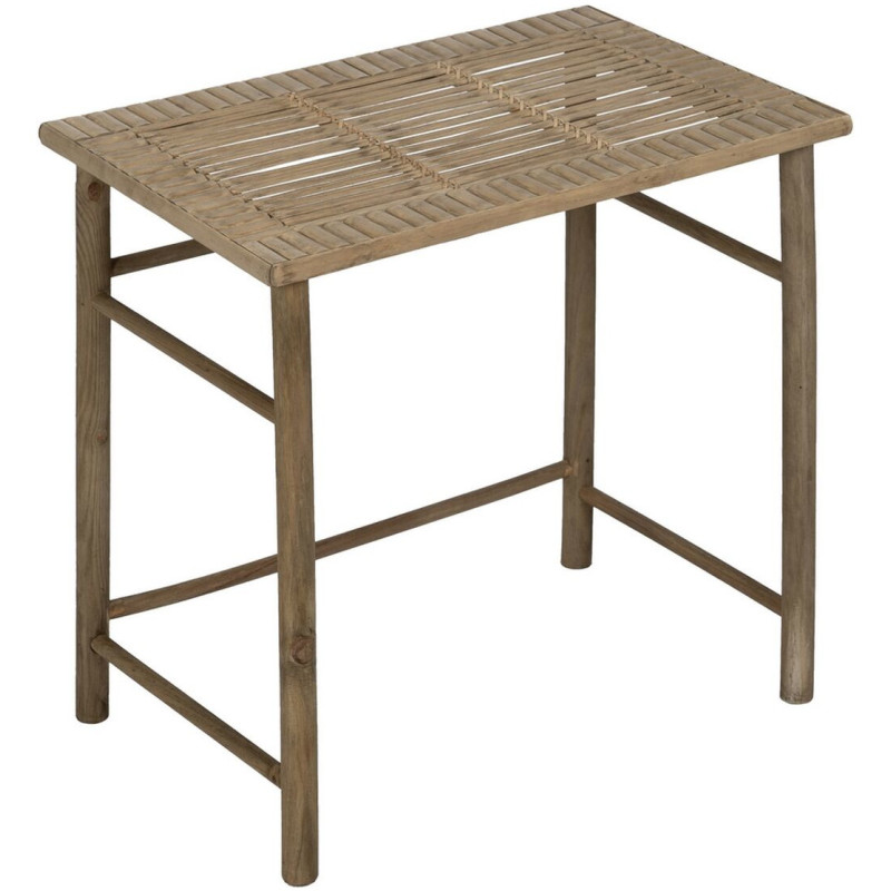Table d'appoint Gigogne Rectangulaire en Bambou Naturel Xandri (Lot de 3) - 4