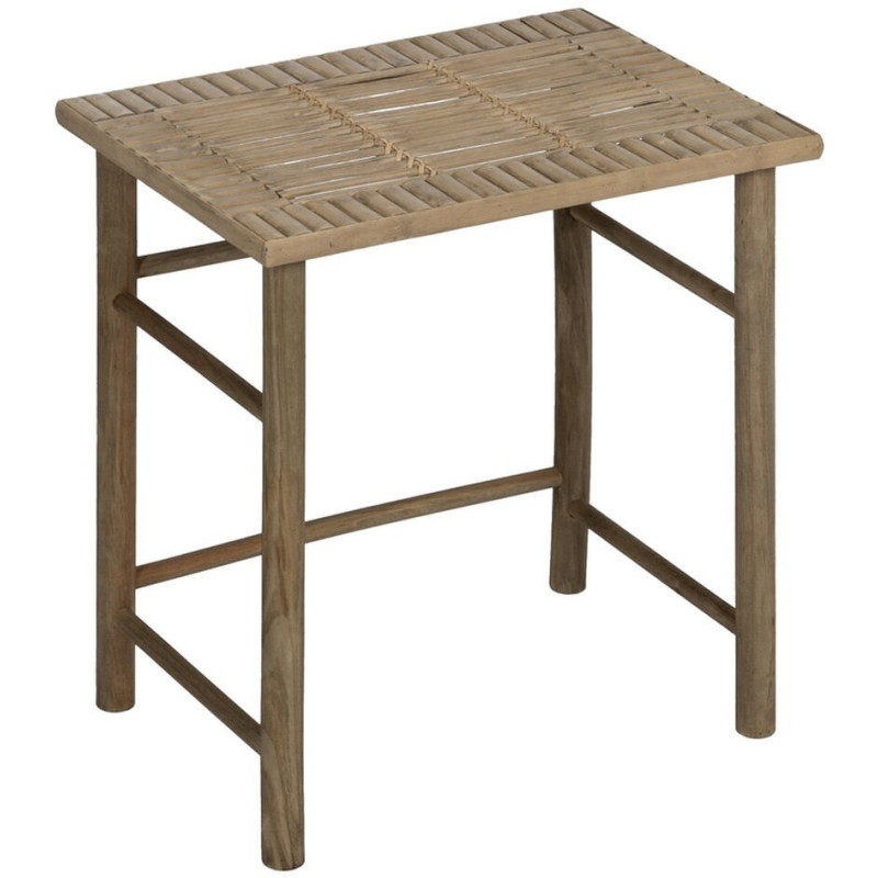 Table d'appoint Gigogne Rectangulaire en Bambou Naturel Xandri (Lot de 3) - 5