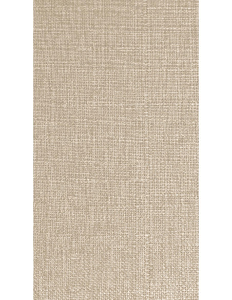 Tabouret de bar minimaliste en Tissu Blanc crème Métal Noir Nador - 4