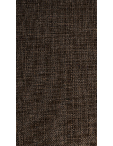 Tabouret de bar minimaliste en Tissu Marron Métal Noir Nador - 4