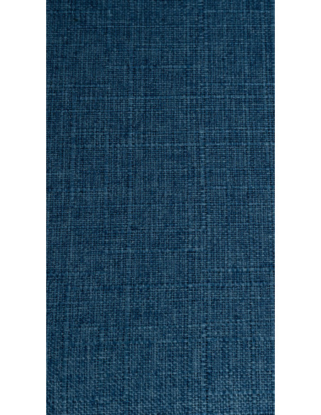 Tabouret de bar minimaliste en Tissu Bleu Métal Noir Nador - 4