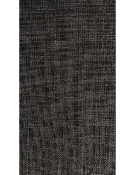 Tabouret de bar minimaliste en Tissu Gris foncé Métal Noir Nador - 4