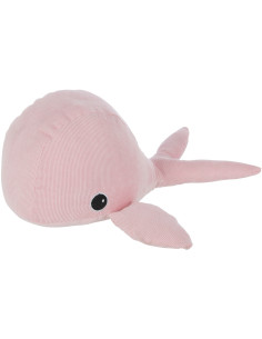 Cale porte original Baleine 31 cm en Tissu Rose Alrion - 1