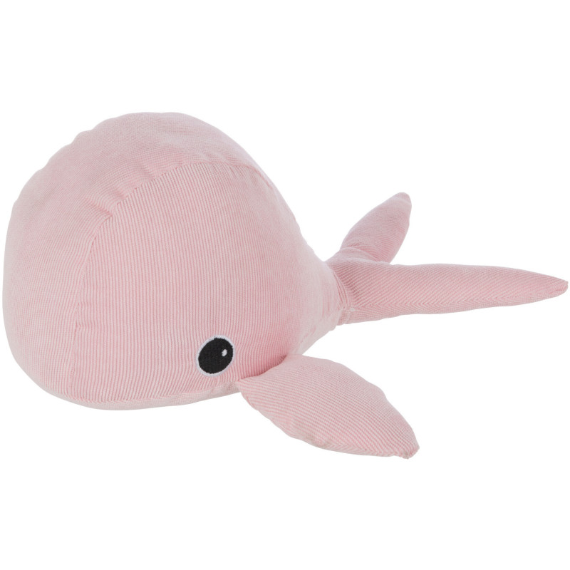 Cale porte original Baleine 31 cm en Tissu Rose Alrion - 1