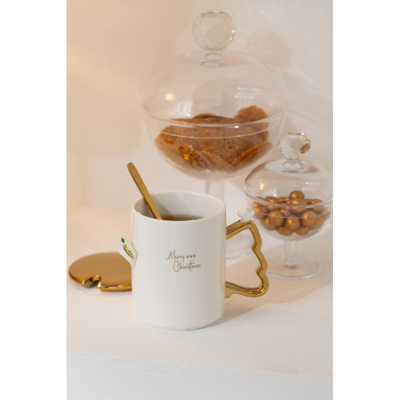 Bonbonnière originale sur pied 220 ml Hauteur 14 cm en Verre Transparent Diamond - 2