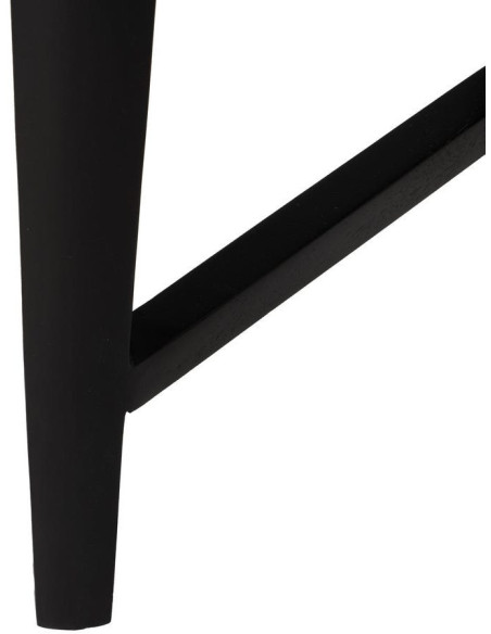 Buffet moderne Haut 2 portes en Bois de manguier Bois de Sheesham Marron Noir Ansel - 10