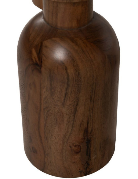 Grande Table à manger moderne Organique 10 personnes en Bois d'acacia Marron Noelia - 9