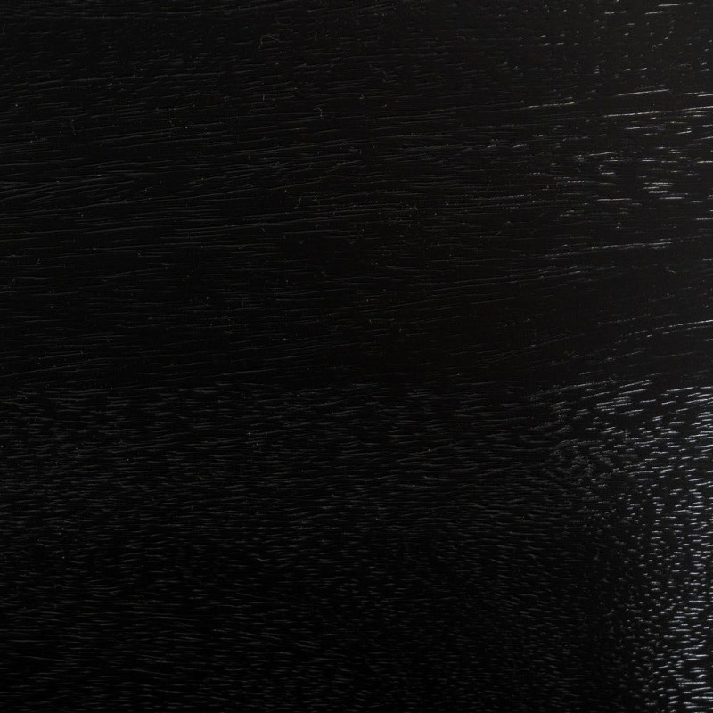 Meuble télé moderne 3 portes en Bois de manguier Bois de Sheesham Marron Noir Ansel - 10