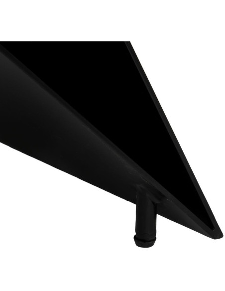 Table à manger industrielle Rectangulaire 8 personnes en Bois d'acacia Naturel Métal Noir Naira - 9