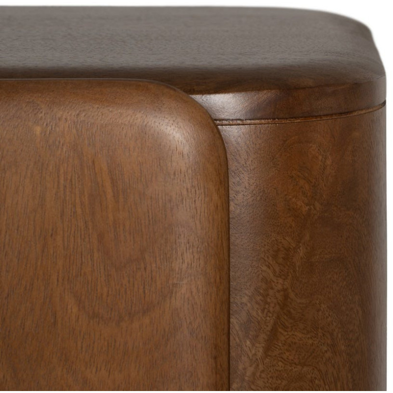 Buffet moderne 4 portes en Bois de manguier Marron Nosy Be - 8