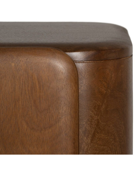 Buffet moderne 4 portes en Bois de manguier Marron Nosy Be - 8