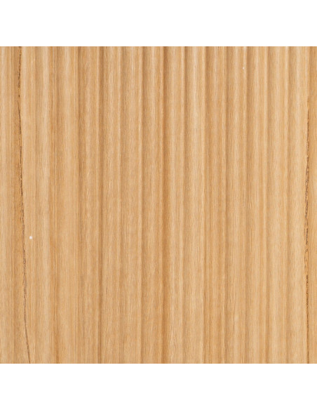 Table à manger moderne chic Ovale 6 personnes en Bois MDF Naturel Noir Céramique Blanc Effet marbre Dalina - 4