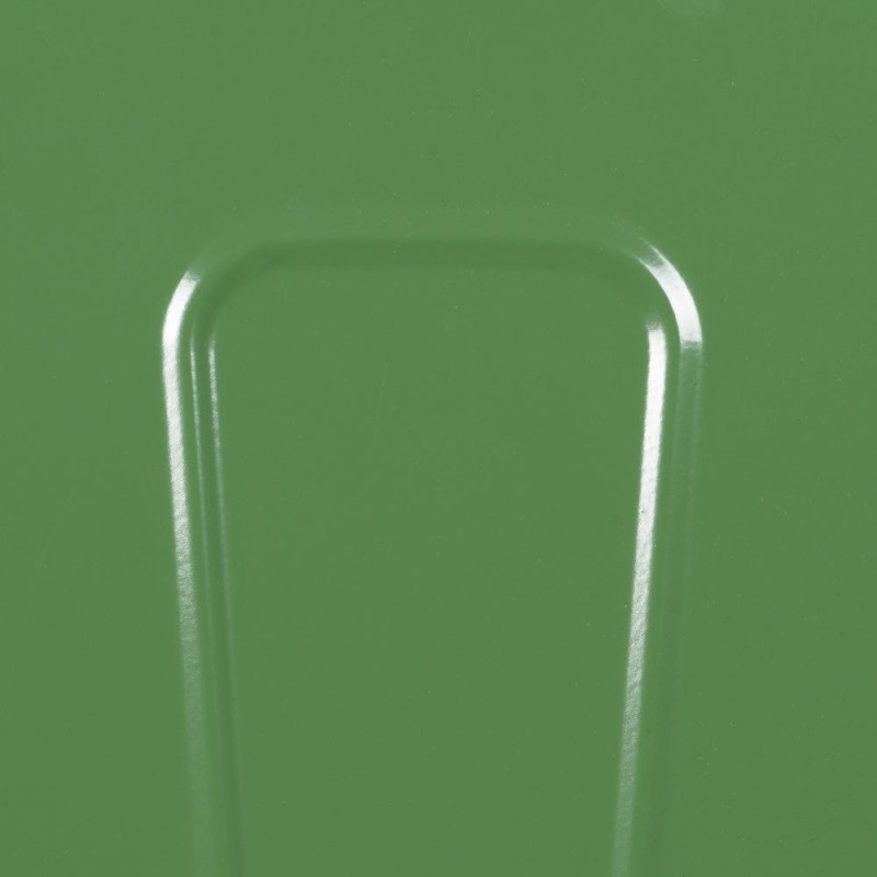 Chaise industrielle chic en Métal Vert Dallas (Lot de 4) - 10