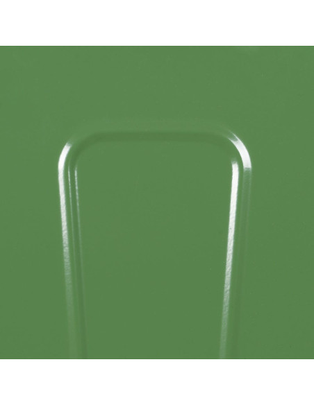 Chaise industrielle chic en Métal Vert Dallas (Lot de 4) - 10