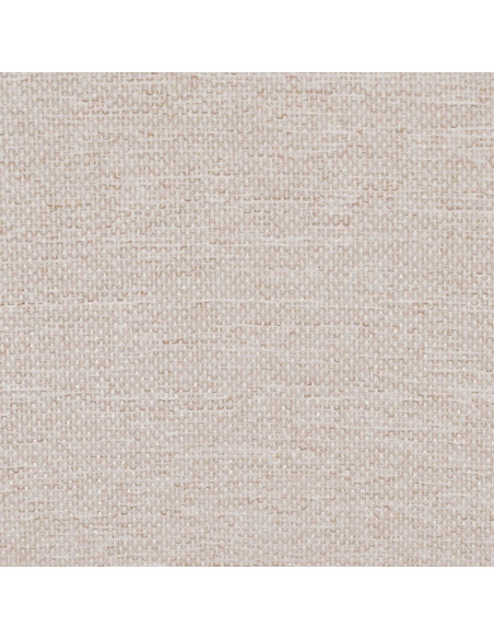 Chaise originale moderne en Tissu Métal Blanc crème Zira (Lot de 6) - 8