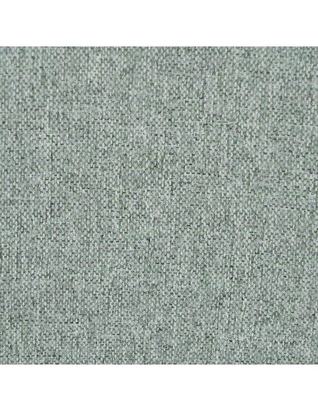 Chaise originale moderne en Tissu Métal Vert Zira (Lot de 6) - 8