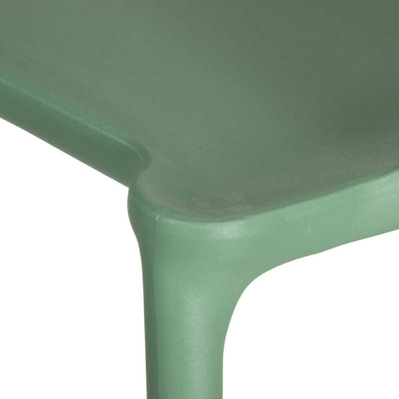 Chaise originale design en Polypropylène Vert menthe Yenia (Lot de 4) - 6
