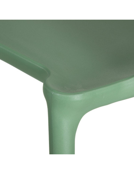 Chaise originale design en Polypropylène Vert menthe Yenia (Lot de 4) - 6