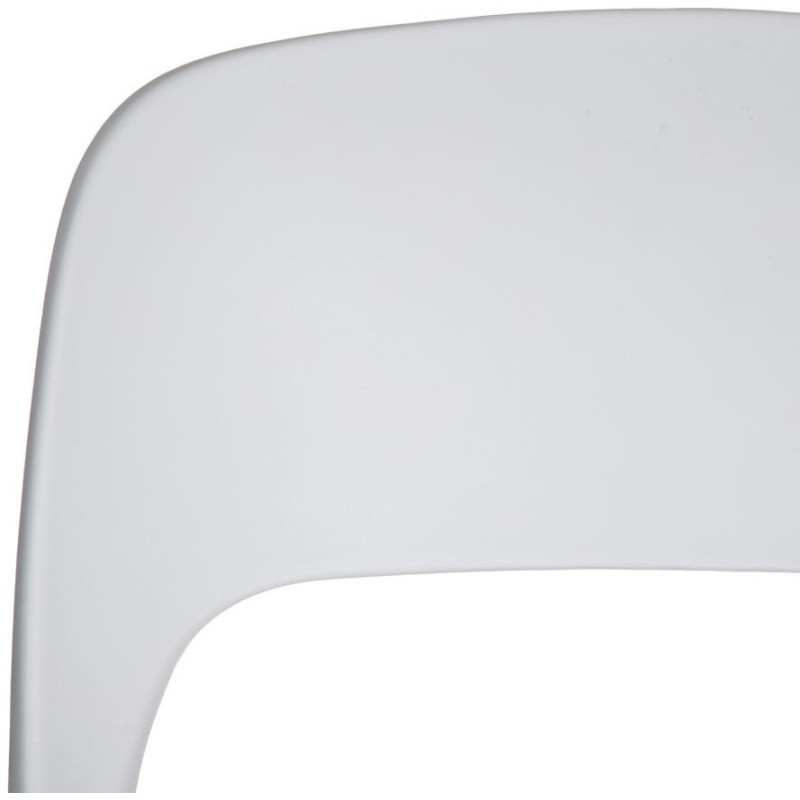 Chaise moderne design en Polypropylène Blanc Frida (Lot de 4) - 6