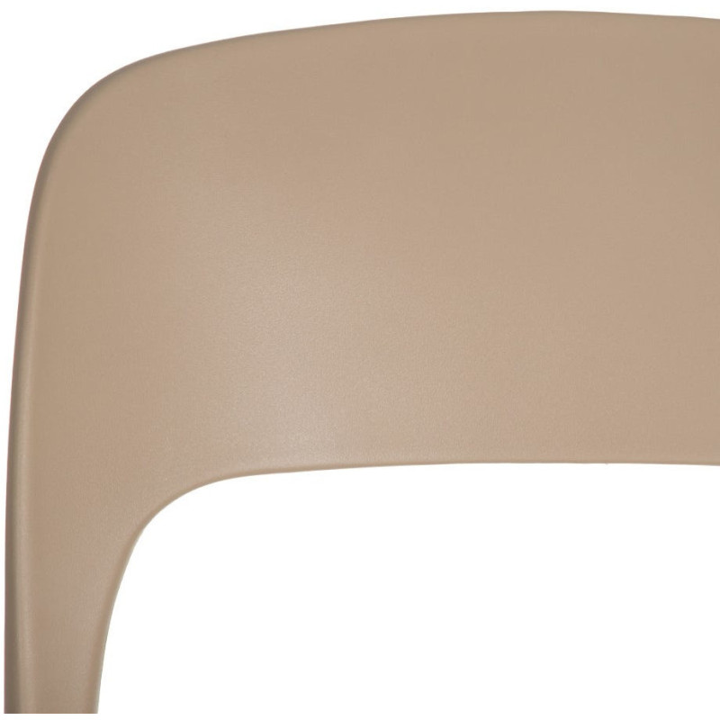 Chaise moderne design en Polypropylène Beige Frida (Lot de 4) - 6