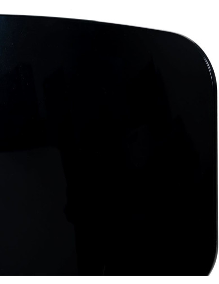 Chaise vintage en Métal Argenté Abs Gris Brillant Senda (Lot de 4) - 10