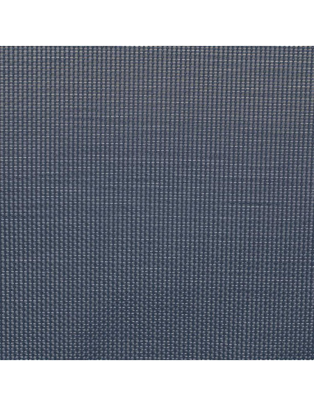 Fauteuil de jardin Metteur en scène pliant en Aluminium Textilène Bleu foncé Alejo (Lot de 2) - 13