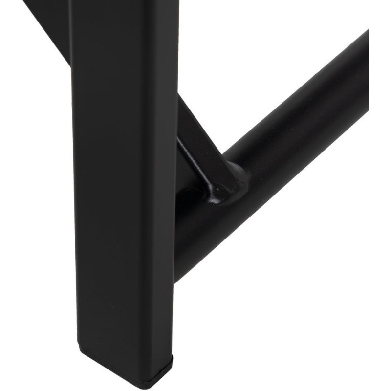 Fauteuil de jardin Metteur en scène pliant en Aluminium Textilène Noir Alejo (Lot de 2) - 14