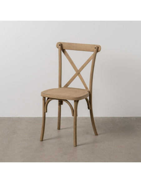 Chaise bistrot vintage en Polypropylène Naturel Liana (Lot de 2) - 14