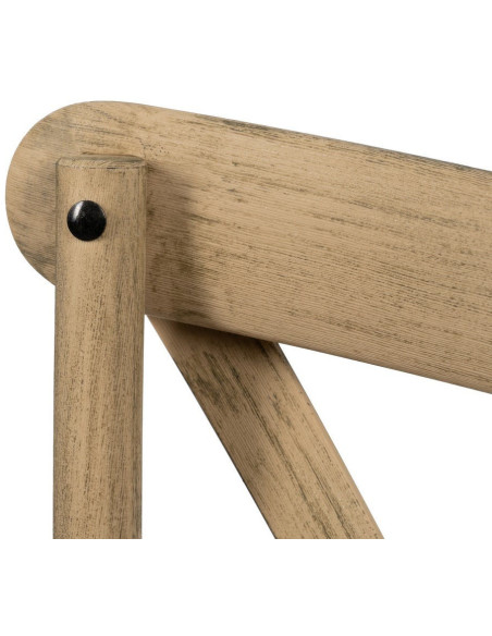 Chaise bistrot vintage en Polypropylène Naturel Liana (Lot de 2) - 8