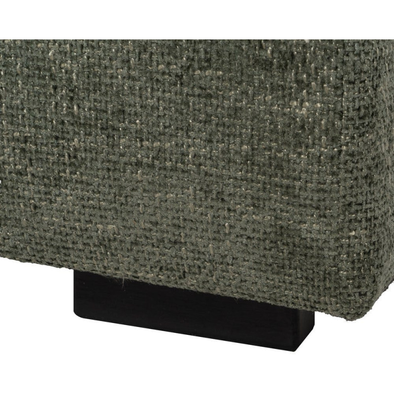 Canapé moderne chic 2 places en Tissu Vert Bois MDF Melvin - 12