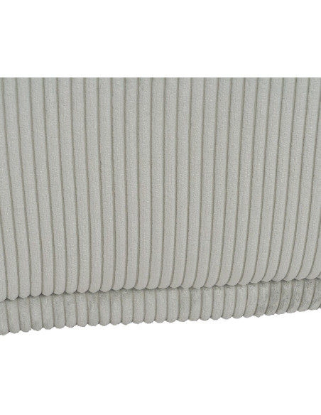 Canapé moderne 3 places en Velours côtelé Gris clair Bois MDF Timo - 11